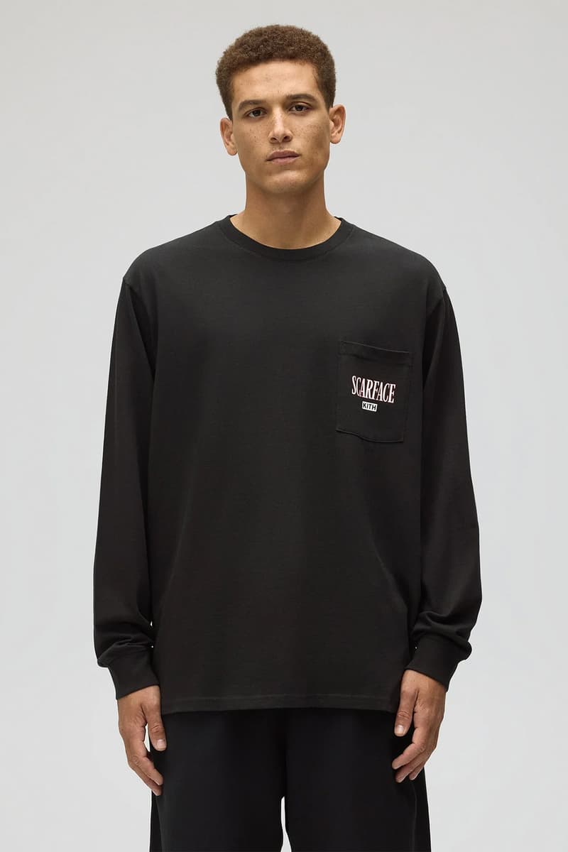 キスが映画『スカーフェイス』にオマージュを捧げたカプセルコレクションを発表 Kith fopr scarface release info