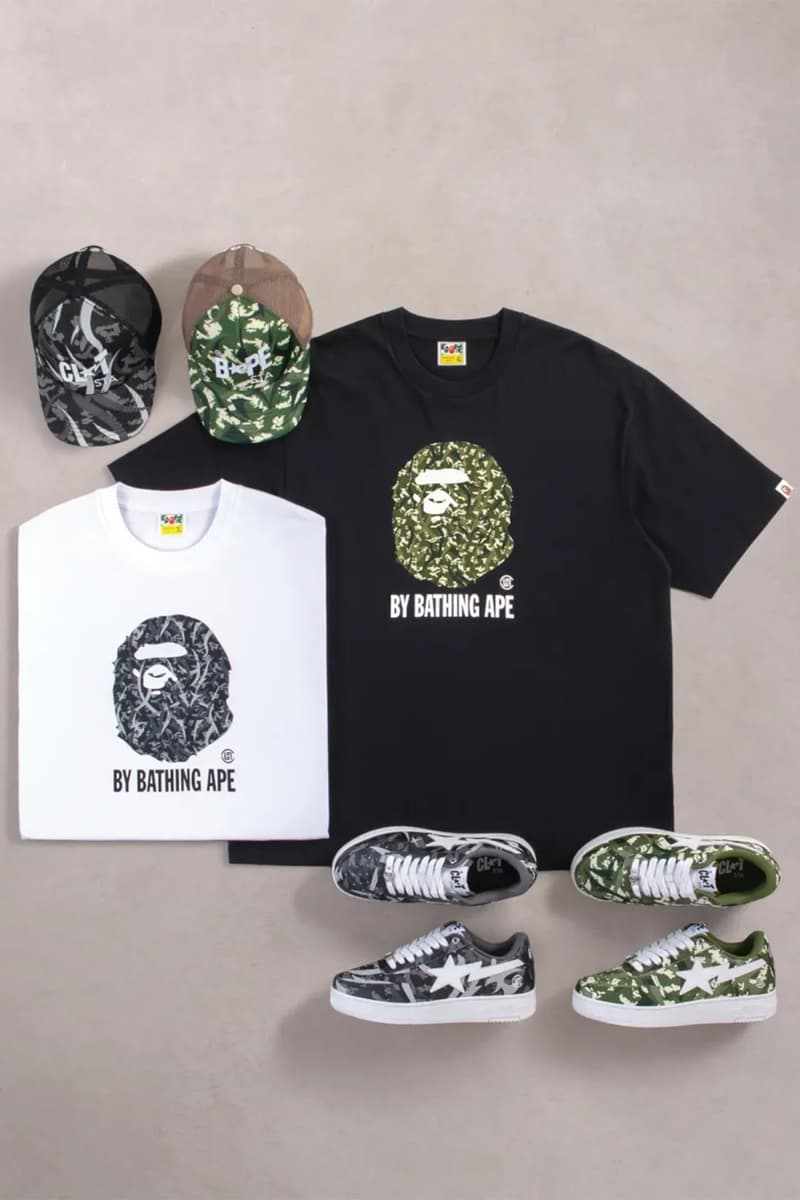 ベイプ  x クロットの最新コラボコレクションが到着 BAPE®  CLOT 2025 summer release info
