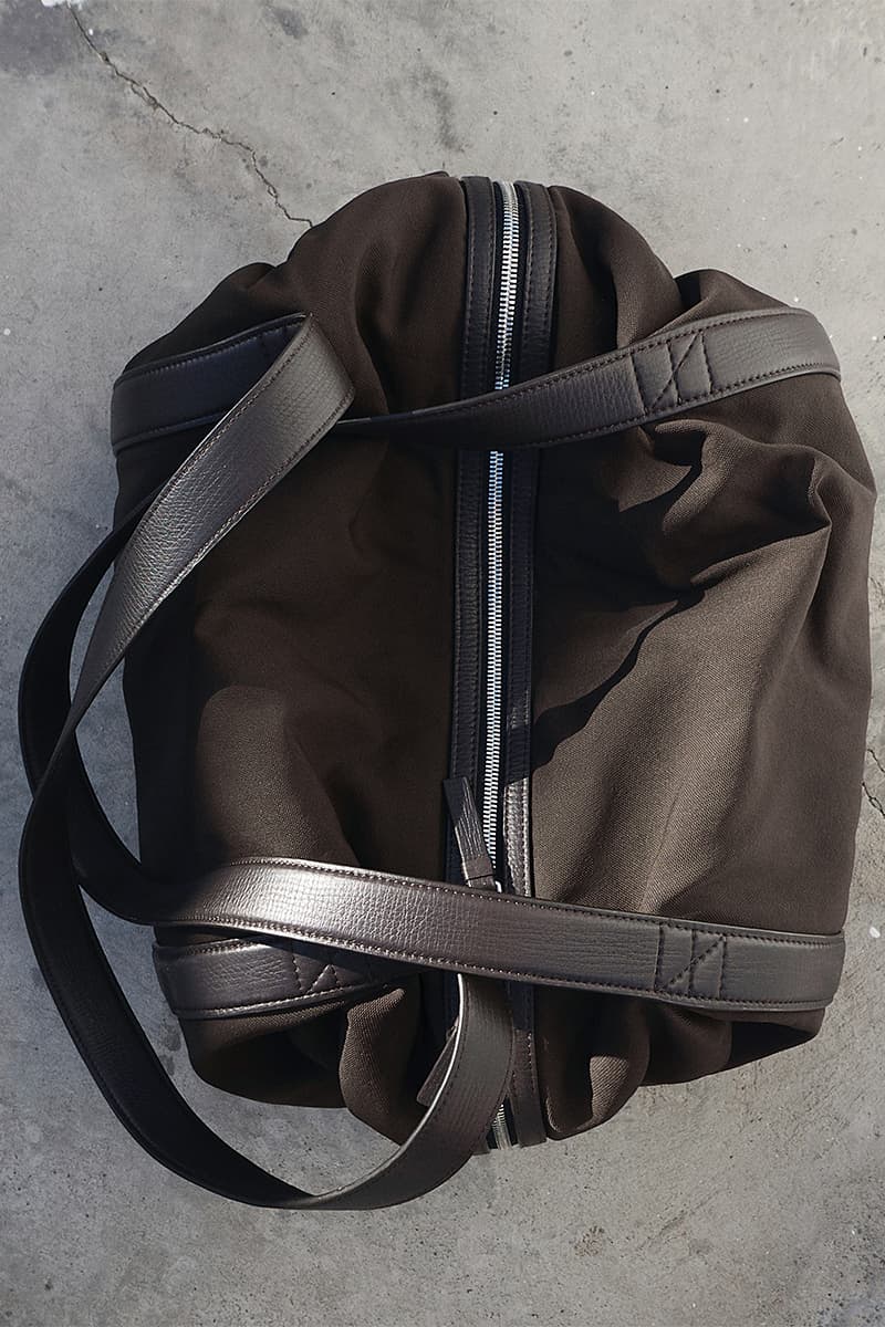 スタジオニコルソンが新作バッグコレクションを発売 studio nicholson nylon bag collection release info