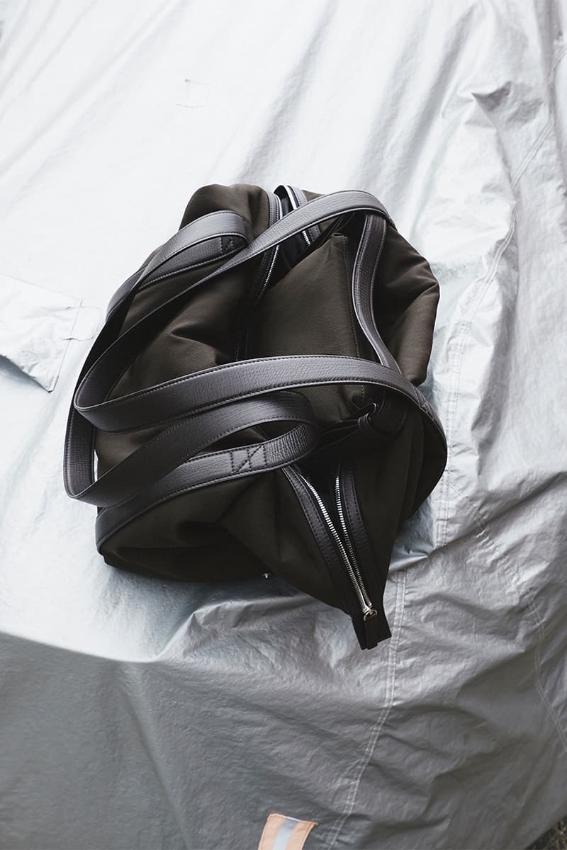 スタジオニコルソンが新作バッグコレクションを発売 studio nicholson nylon bag collection release info