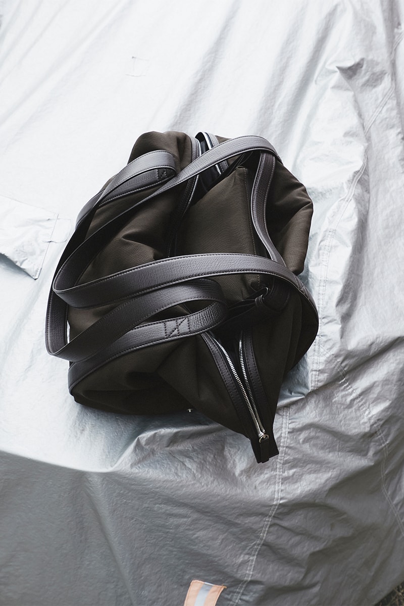 スタジオニコルソンが新作バッグコレクションを発売 studio nicholson nylon bag collection release info