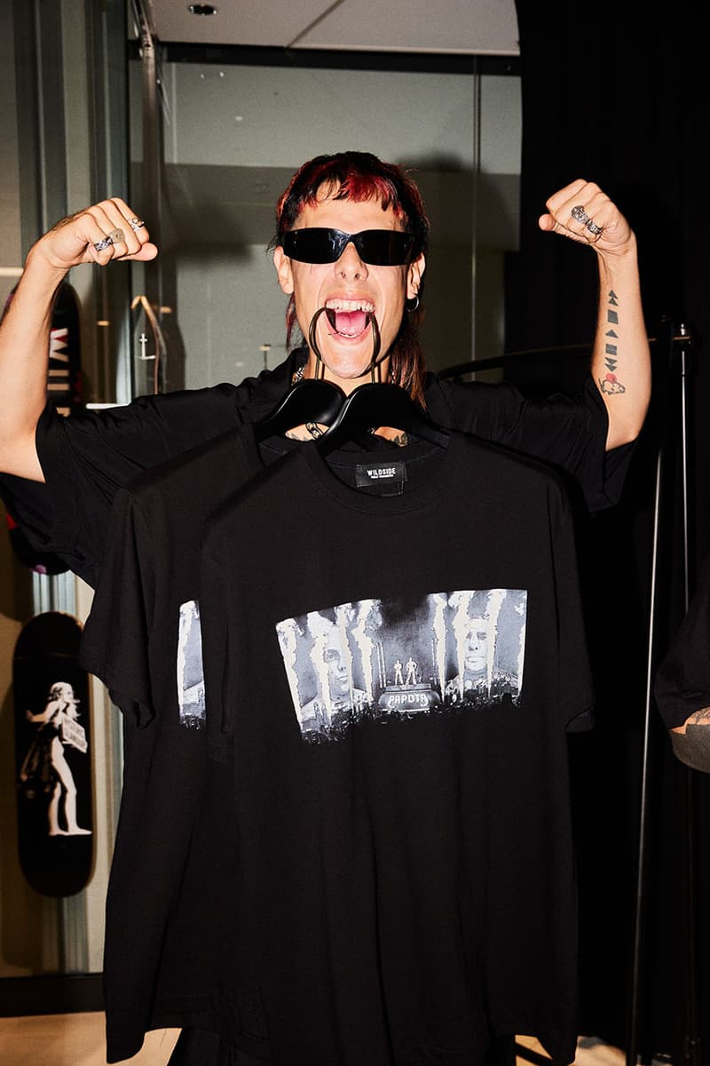 ワイルドサイド ヨウジヤマモトxカトリエル＆パコ・アモロソのコラボTシャツが発売