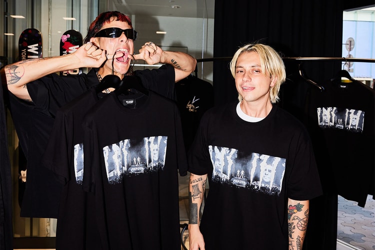 WILDSIDE YOHJI YAMAMOTO x CA7RIEL & Paco Amoroso のコラボTシャツが発売