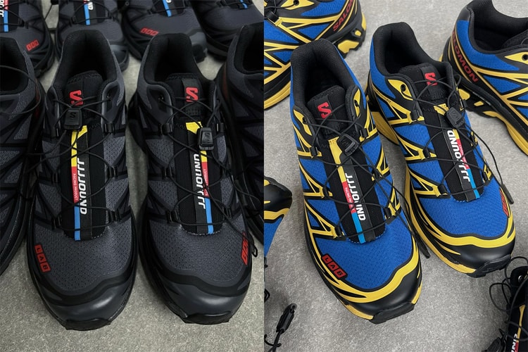 JJJJound が Salomon との最新コラボモデル XT-6 を公開