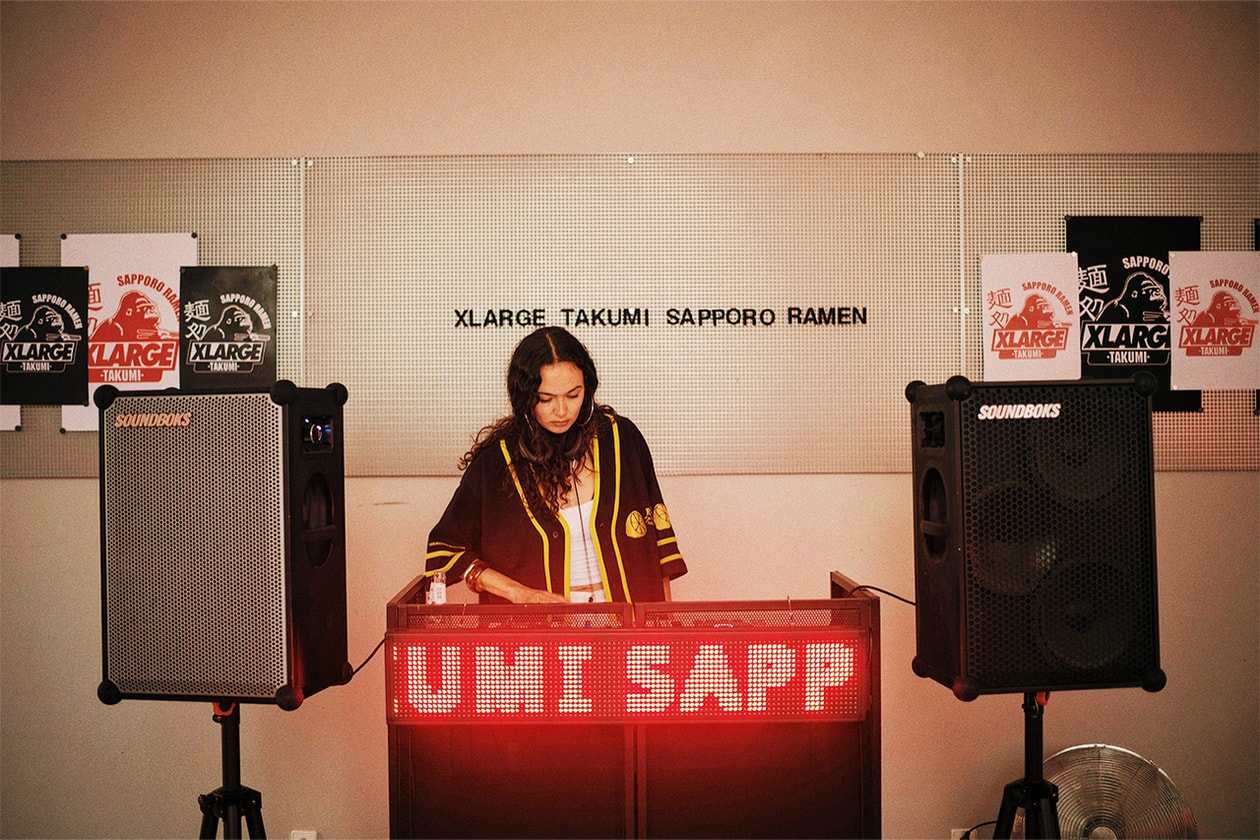 エクストララージが『タクミラーメン』とユニークなコラボレーションを発表 XLARGE x TAKUMI RAMEN tee release info