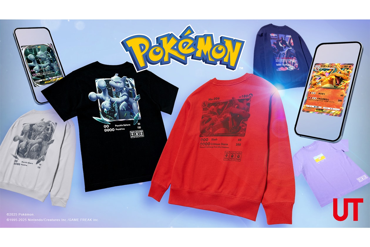 ユニクロ UT が『ポケモンカードゲーム』&『ポケポケ』との初コラボコレクションを発表 UNIQLO UT x Pokemon card game x Pokemon Trading Card Game Pocket