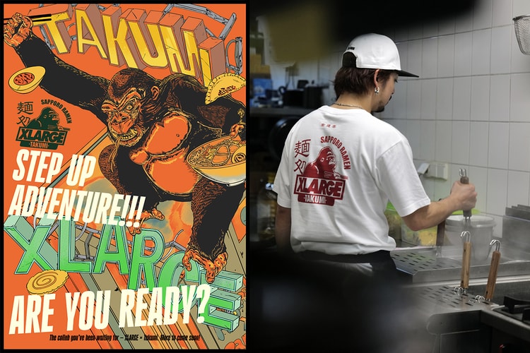 XLARGE が『TAKUMI RAMEN』とユニークなコラボレーションを発表