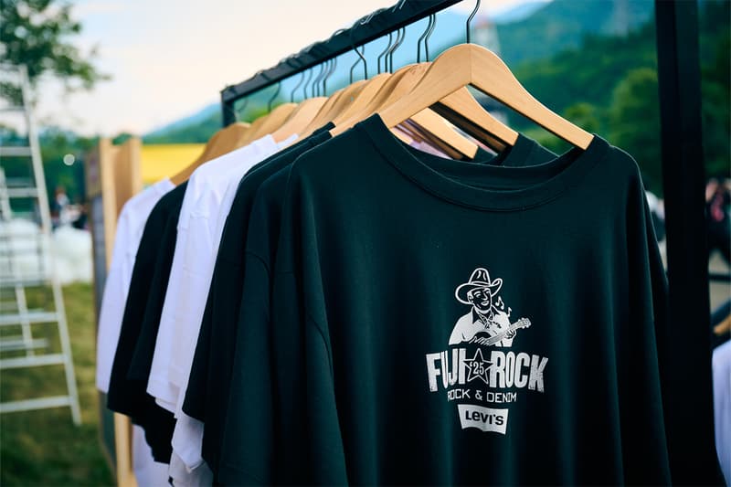 1点もののカスタムも登場──Levi’s® のフジロックブースが2025年も出現　リーバイス