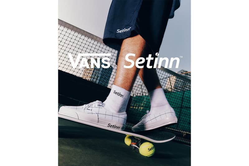 ヴァンズxセットインによる初のコラボレーションが実現 vans setinn collaboration release info