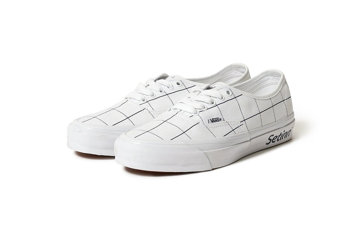 ヴァンズxセットインによる初のコラボレーションが実現 vans setinn collaboration release info