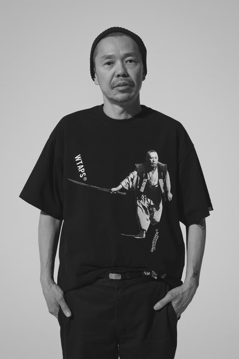 アンダーカバー x ダブルタップスが黒澤明監督作『七人の侍』をフィーチャーしたコレクションを発表 UNDERCOVER x WTAPS ONE ON ONE Seven Samurai Jun Takahashi Tetsu nishiyama