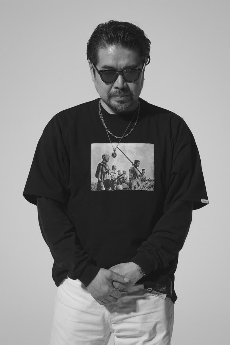 アンダーカバー x ダブルタップスが黒澤明監督作『七人の侍』をフィーチャーしたコレクションを発表 UNDERCOVER x WTAPS ONE ON ONE Seven Samurai Jun Takahashi Tetsu nishiyama