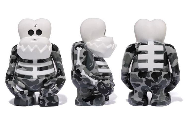 BAPE® x BOUNTY HUNTER よりオリジナルキャラクター SKULL-KUN が ABC CAMO を纏って登場