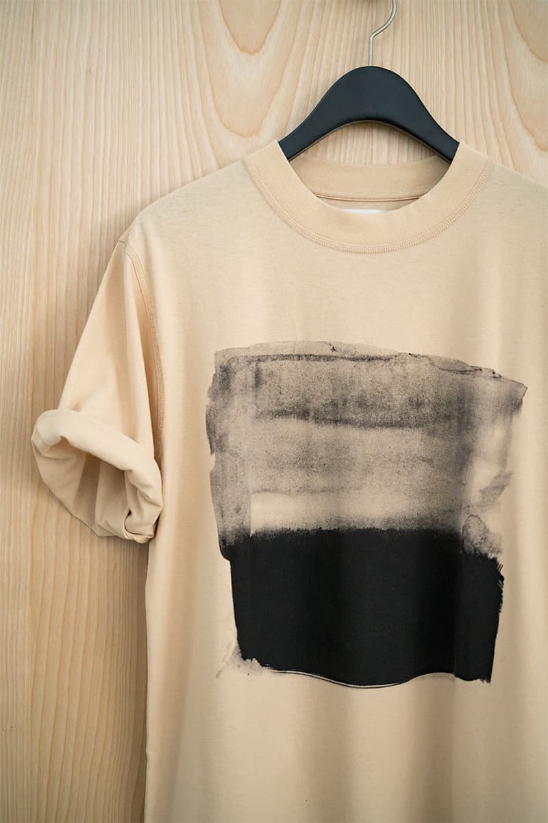 MHL. からコーヒー染めTシャツをリリース mhl coffe print t shirts release info