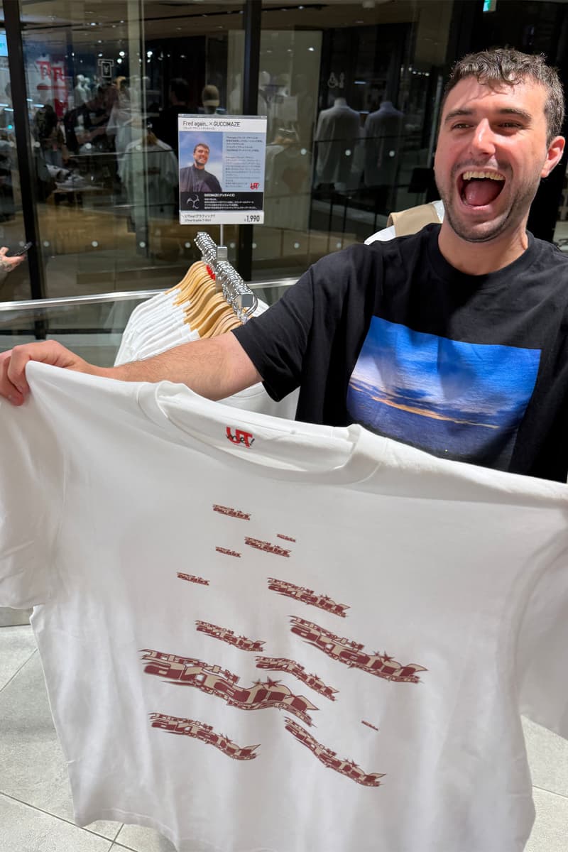 ユーティーミーからフレッド・アゲイン x グッチメイズのコラボデザインが登場 UTme! Fred again.. x GUCCIMAZE