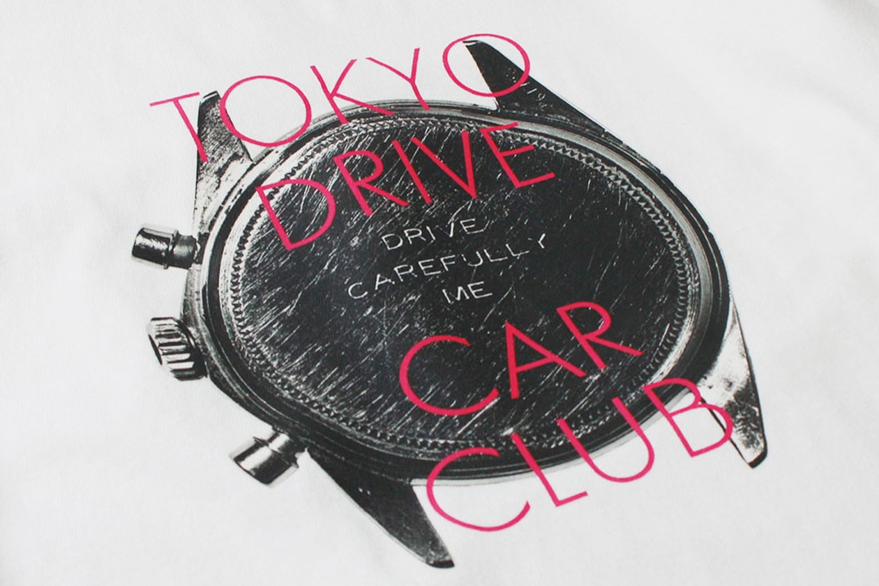 Tokyo Drive Car Club から、“伝説の時計の裏蓋”をモチーフにしたTシャツなどが登場　ポール・ニューマン　　トーキョードライブカークラブ　デイトナ