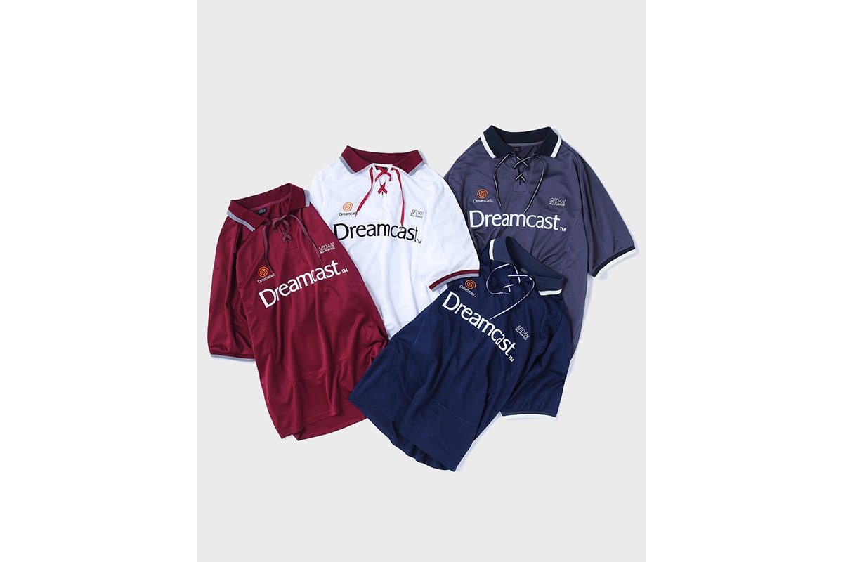 ドリームキャストとセダン オールパーパスによるコラボコレクションが発売 dreamcast sedan all purpose collaboration release info