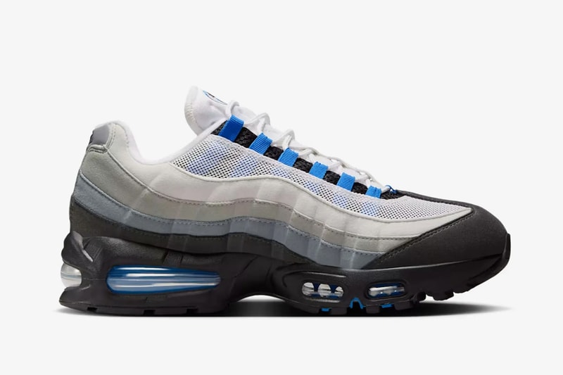 ナイキエアマックス 95  “クールグレイ アンド ブルースパーク” の国内発売情報が解禁 Nike Air Max 95 Cool Grey and Blue Spark release info