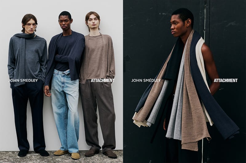 ATTACHMENT x John Smedley による初のコラボレーションが実現