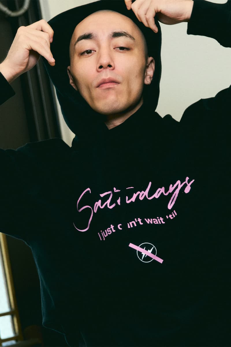 サタデーズ ニューヨークシティが藤原ヒロシ主宰 フラグメントとのコラボアイテムを発売 Saturdays NYC Limited Store at V.A. Hiroshi fujiwara fragment design Champion
