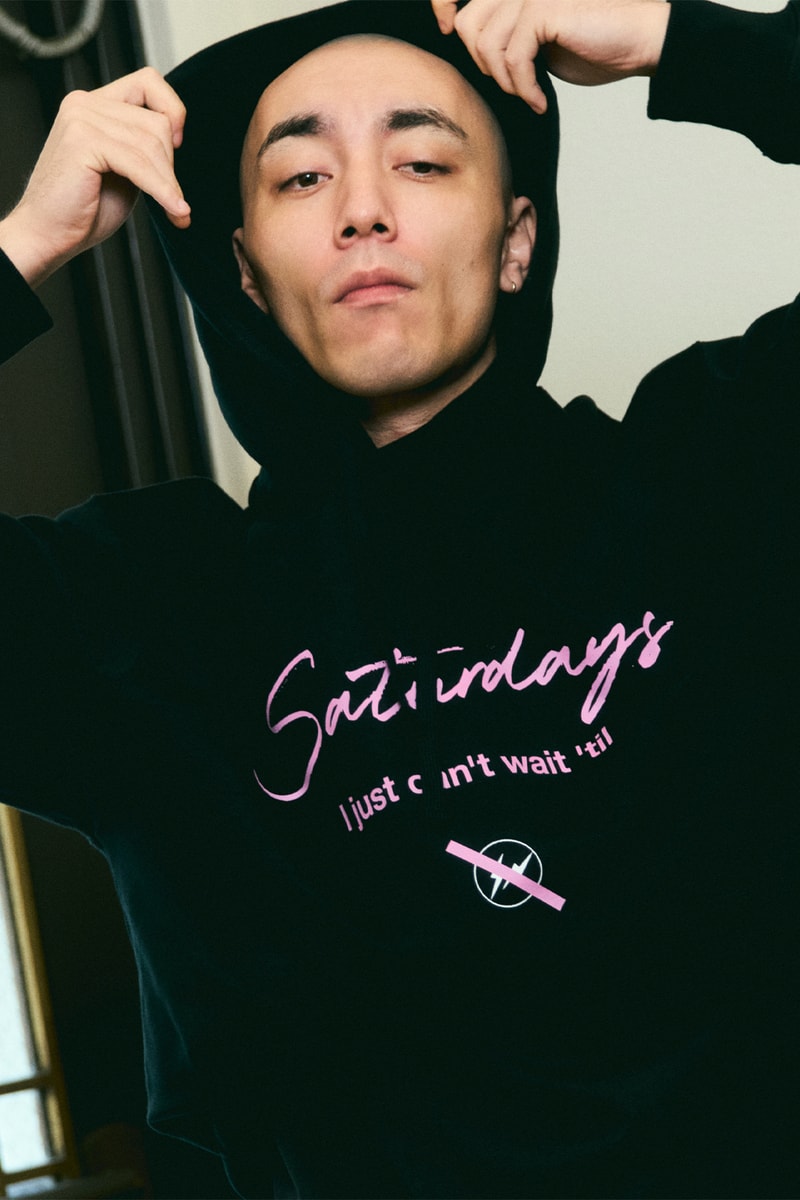 サタデーズ ニューヨークシティが藤原ヒロシ主宰 フラグメントとのコラボアイテムを発売 Saturdays NYC Limited Store at V.A. Hiroshi fujiwara fragment design Champion