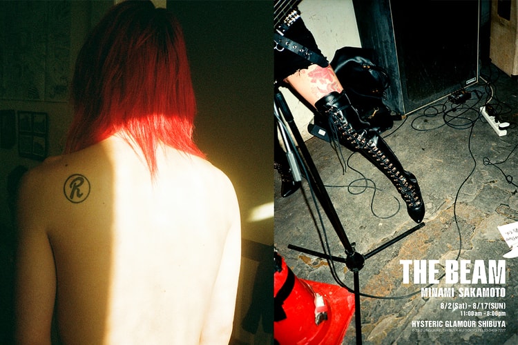 写真家・坂本陽の個展 “THE BEAM” が HYSTERIC GLAMOUR 渋谷店で開催
