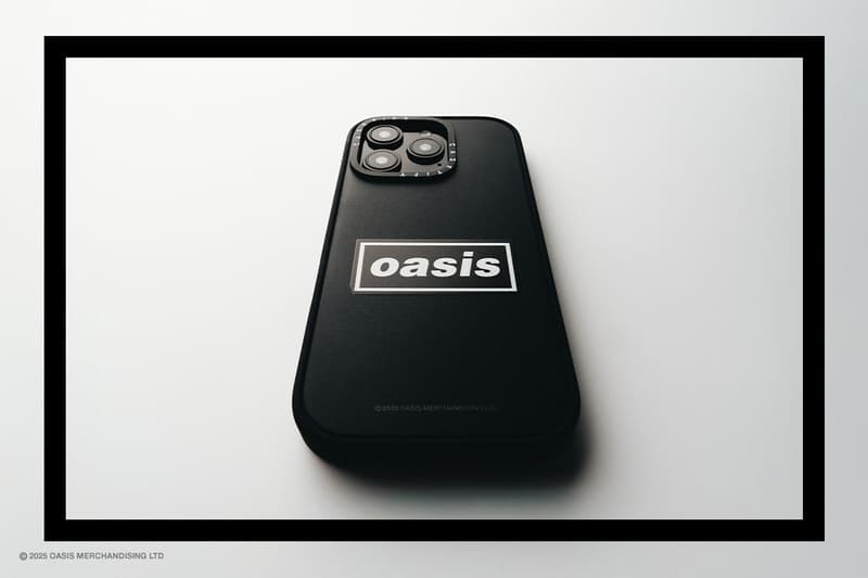 オアシスとケースティファイによる限定コレクションが発売 oasis casetify collabo collection release info