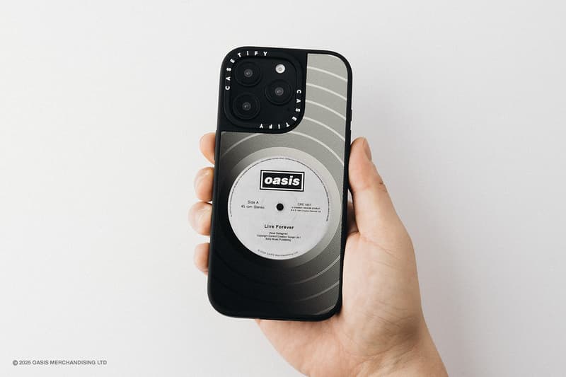 オアシスとケースティファイによる限定コレクションが発売 oasis casetify collabo collection release info