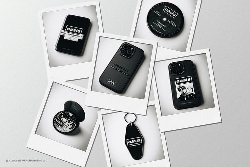 オアシスとケースティファイによる限定コレクションが発売 oasis casetify collabo collection release info