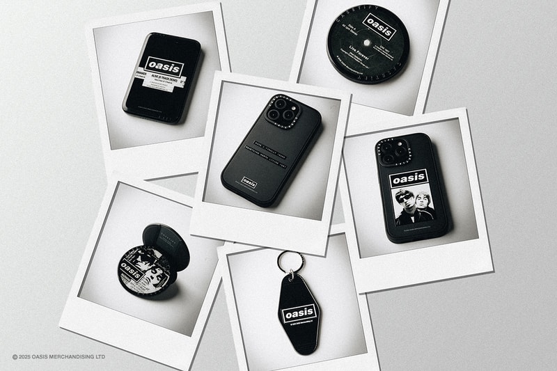 オアシスとケースティファイによる限定コレクションが発売 oasis casetify collabo collection release info