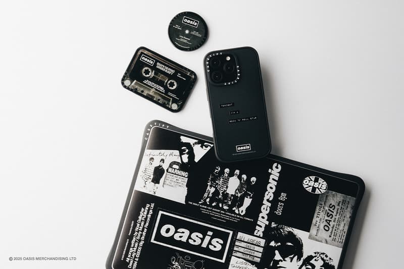 オアシスとケースティファイによる限定コレクションが発売 oasis casetify collabo collection release info