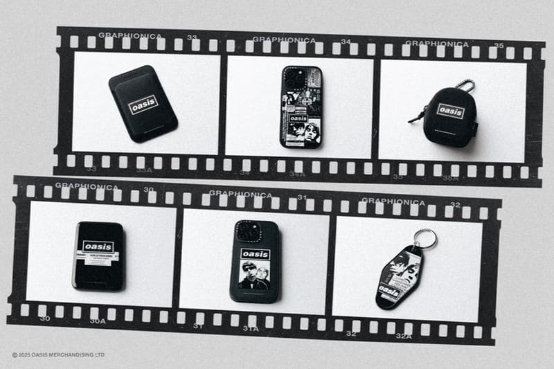 オアシスとケースティファイによる限定コレクションが発売 oasis casetify collabo collection release info