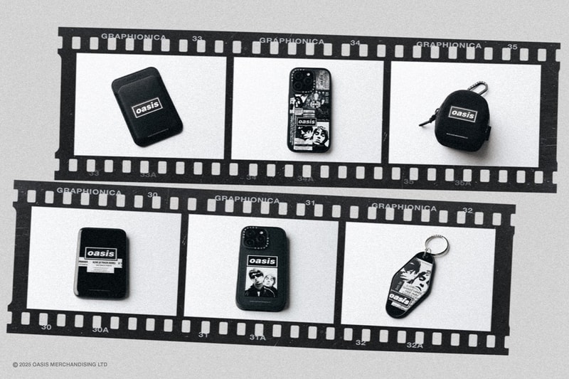オアシスとケースティファイによる限定コレクションが発売 oasis casetify collabo collection release info