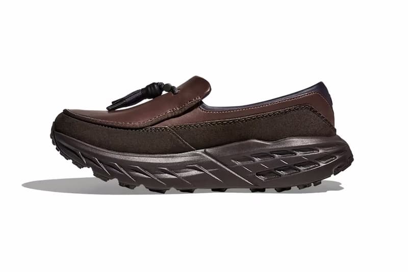 ホカの人気ローファー型スニーカー スピード ローファーに2025年秋冬シーズンの新色が登場 HOKA Speed Loafer Birch and Walnut release info