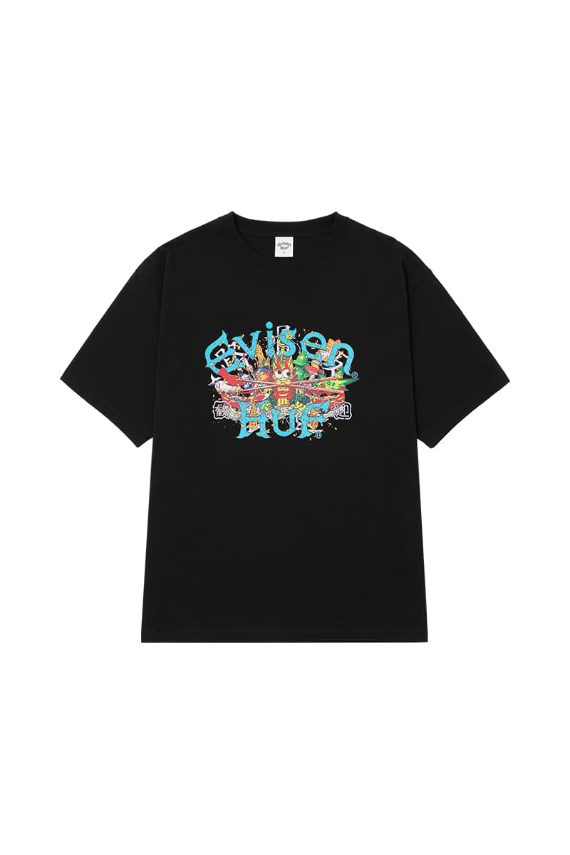 ハフがエビセン スケートボードと初のコラボレーションを発表 huf evisen skateboards collaboration release info