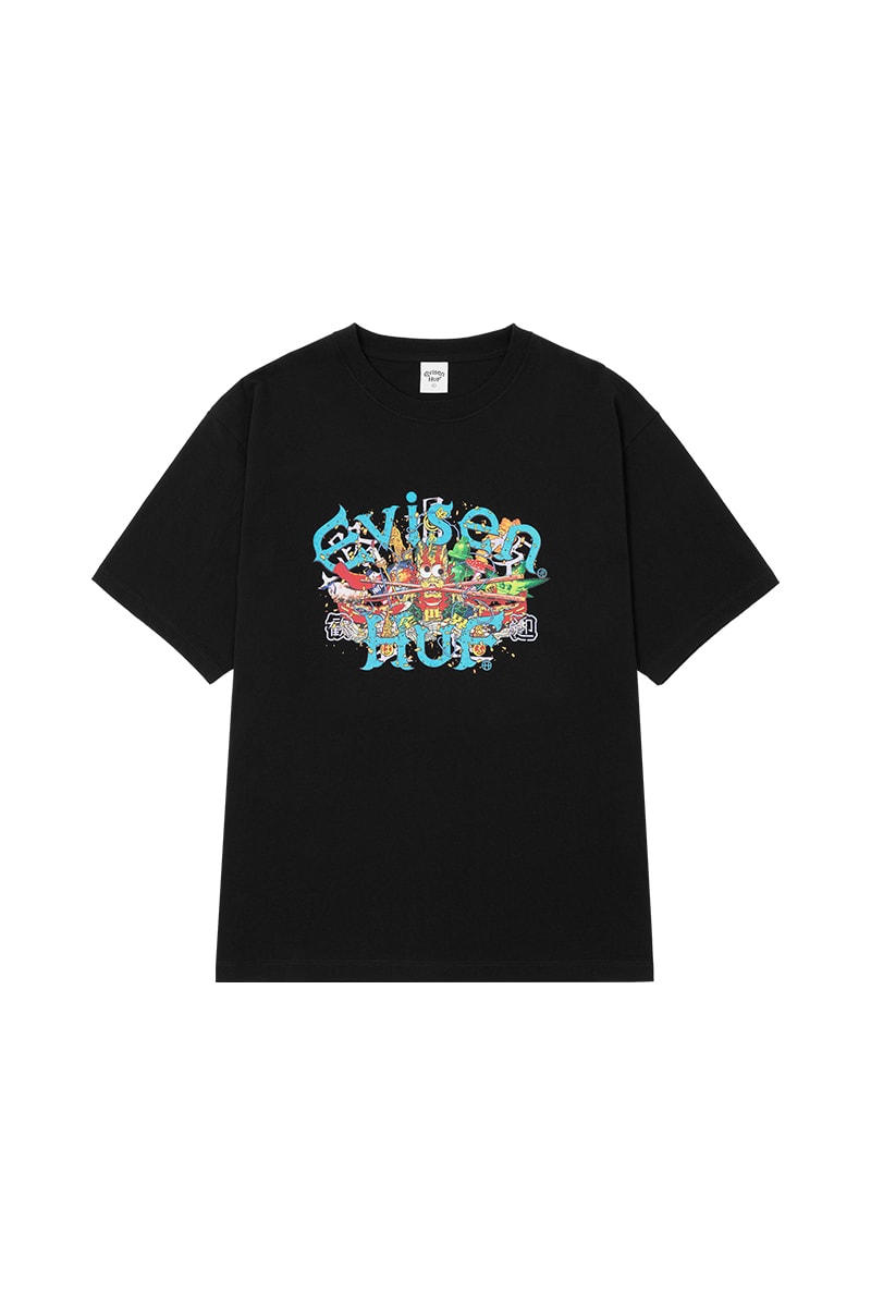 ハフがエビセン スケートボードと初のコラボレーションを発表 huf evisen skateboards collaboration release info
