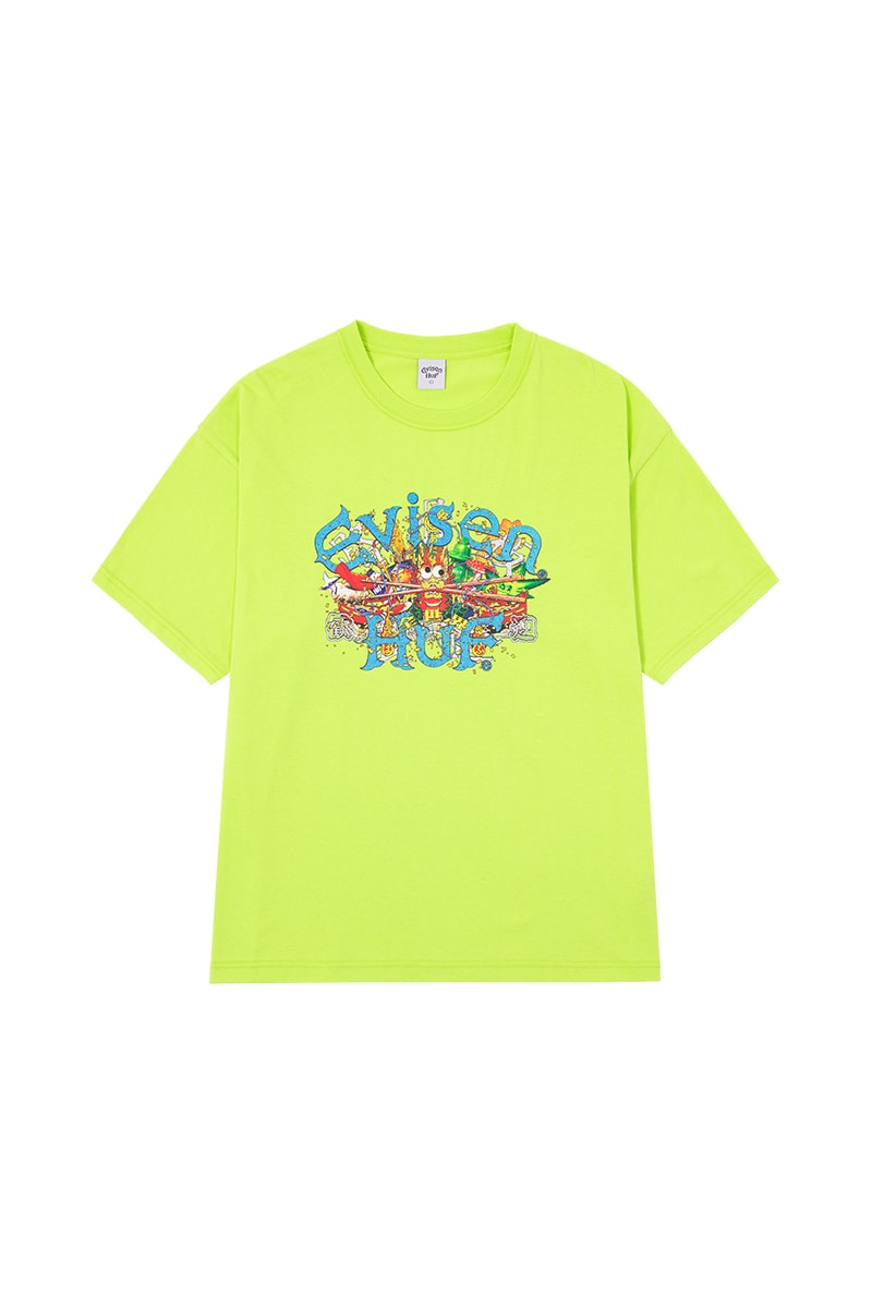 ハフがエビセン スケートボードと初のコラボレーションを発表 huf evisen skateboards collaboration release info