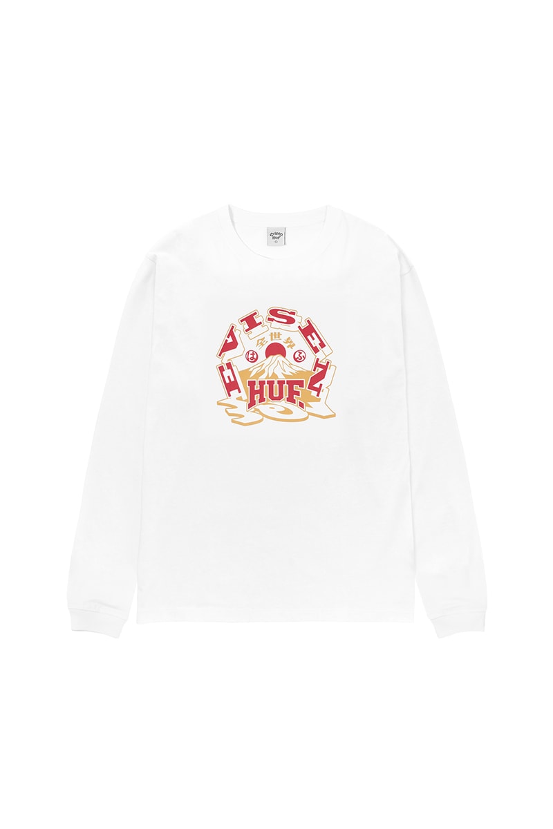 ハフがエビセン スケートボードと初のコラボレーションを発表 huf evisen skateboards collaboration release info