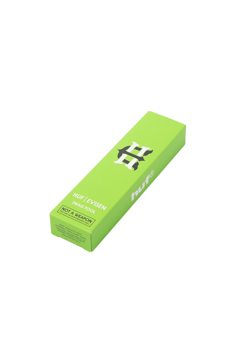 ハフがエビセン スケートボードと初のコラボレーションを発表 huf evisen skateboards collaboration release info