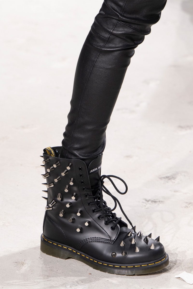 ジュンヤ ワタナベ x ドクターマーチン 2025年秋冬コラボレーションアイテムが到着 Junya Watanabe x Dr. Martens 2025 fall winter release info