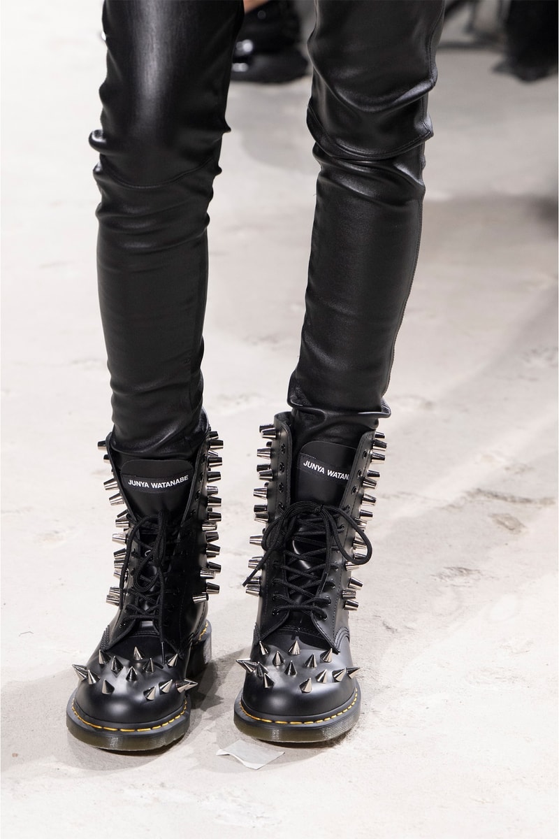 ジュンヤ ワタナベ x ドクターマーチン 2025年秋冬コラボレーションアイテムが到着 Junya Watanabe x Dr. Martens 2025 fall winter release info