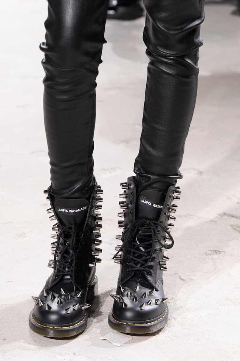 ジュンヤ ワタナベ x ドクターマーチン 2025年秋冬コラボレーションアイテムが到着 Junya Watanabe x Dr. Martens 2025 fall winter release info