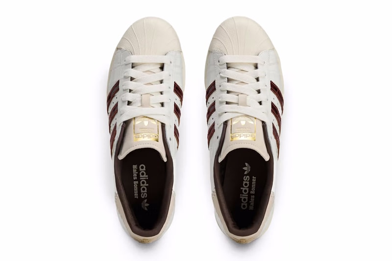 アディダス オリジナルス バイ ウェールズ・ボナー 2025年秋冬新作スーパースターをチェック Wales Bonner x adidas Superstar Croc “Fox Brown” Wonder White/Fox Brown KH8797 Release Info