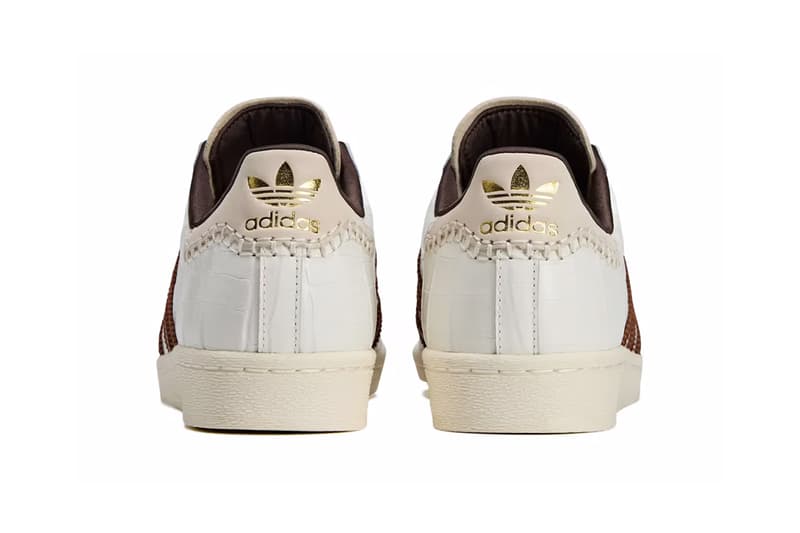 アディダス オリジナルス バイ ウェールズ・ボナー 2025年秋冬新作スーパースターをチェック Wales Bonner x adidas Superstar Croc “Fox Brown” Wonder White/Fox Brown KH8797 Release Info