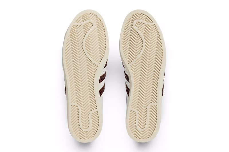 アディダス オリジナルス バイ ウェールズ・ボナー 2025年秋冬新作スーパースターをチェック Wales Bonner x adidas Superstar Croc “Fox Brown” Wonder White/Fox Brown KH8797 Release Info