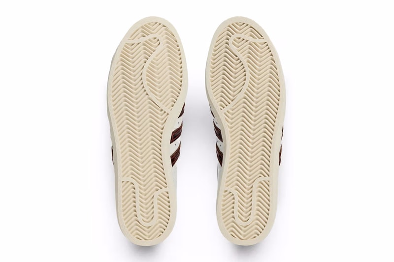 アディダス オリジナルス バイ ウェールズ・ボナー 2025年秋冬新作スーパースターをチェック Wales Bonner x adidas Superstar Croc “Fox Brown” Wonder White/Fox Brown KH8797 Release Info