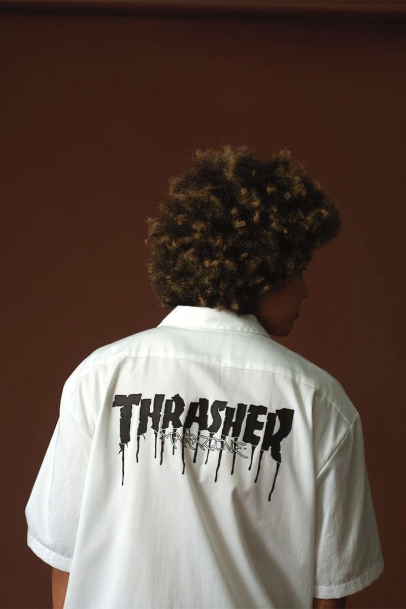 アンダーアールがスラッシャーとのコラボアイテムを発売 thrasher magazine under r collb item release info