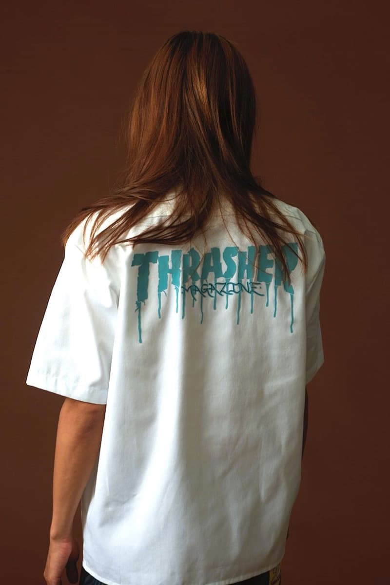 アンダーアールがスラッシャーとのコラボアイテムを発売 thrasher magazine under r collb item release info