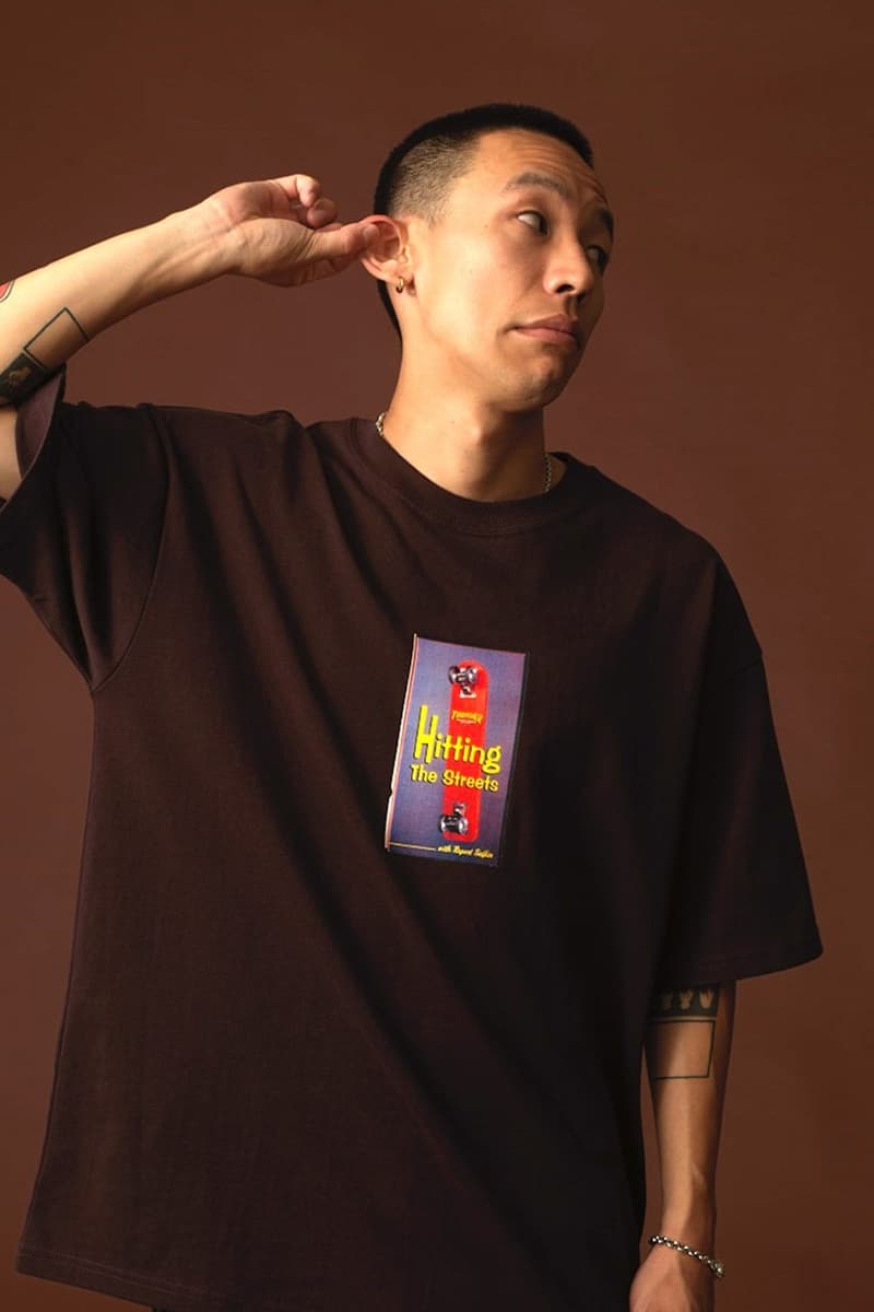 アンダーアールがスラッシャーとのコラボアイテムを発売 thrasher magazine under r collb item release info