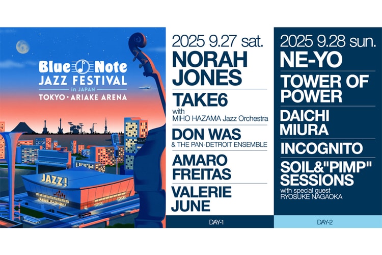 Blue Note JAZZ FESTIVAL in JAPAN 2025 全ラインアップが発表